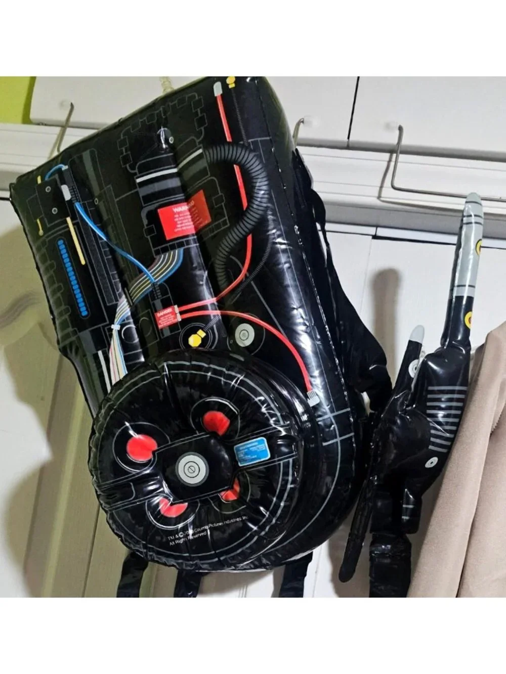 Ghostbusters Afterlife Spengler Costume Kids 7-8 Inflatable Proton Pack Wand